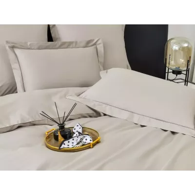 Комплект постельного белья Sofi de Marko "Изольда" (серый) евро