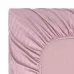 Простыня на резинке Sofi De Marko "Морган" страйп-сатин (пепел роза), 160х200х30