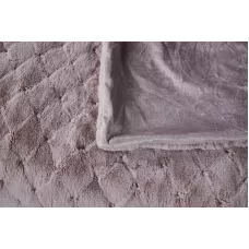 Плед-покрывало Sofi de Marko “Бернард” (пудра), 160x220