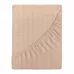 Простыня однотонная на резинке "Verossa" stripe (Bronze), 180х200х30
