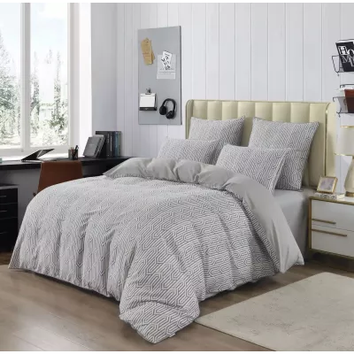 Комплект постельного белья Sofi de Marko “Джерардо" (серый), 1.5 спальный