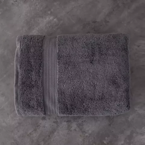 Махровое полотенце для лица Sofi De Marko “Damaris” (антрацит), 50x90
