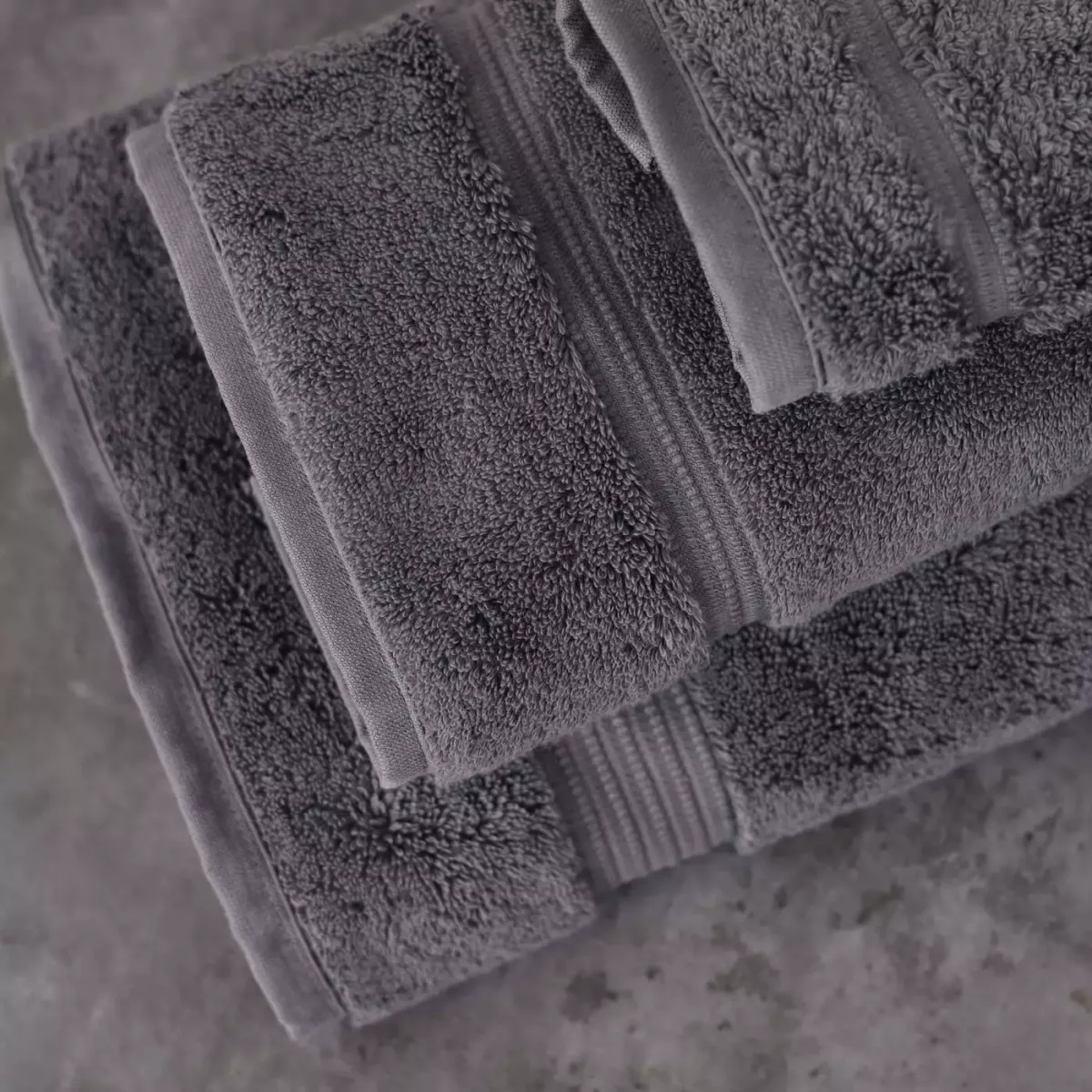 Махровое полотенце для рук Sofi De Marko “Damaris” (антрацит), 30x50