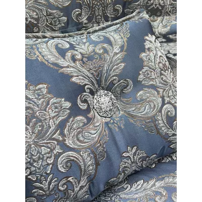 Покрывало жаккардовое KARTEKS LUXE-2 с наволочками MALAVI 03 - Mavi, 260х270