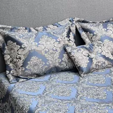 Покрывало жаккардовое KARTEKS LUXE-2 с наволочками MALAVI 03 - Mavi, 260х270