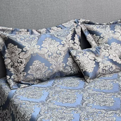 Покрывало жаккардовое KARTEKS LUXE-2 с наволочками MALAVI 03 - Mavi, 260х270