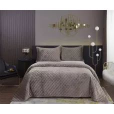 Покрывало Sofi De Marko “Натаниэль” (серый), 240x260