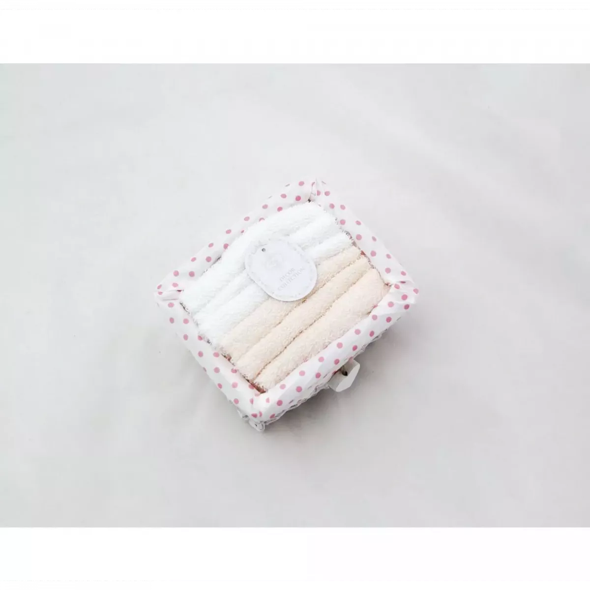 Комплект полотенец Sofi de marko “Тринни” (персик), 30х30 см (6 шт.)