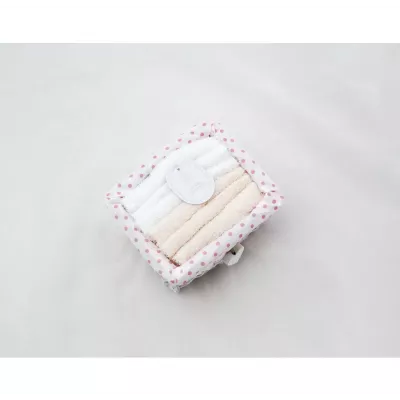 Комплект полотенец Sofi de marko “Тринни” (персик), 30х30 см (6 шт.)