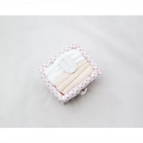 Комплект полотенец Sofi de marko “Тринни” (персик), 30х30 см (6 шт.)