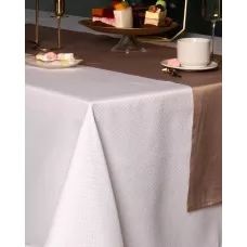 Скатерть Sofi de Marko "Ирида" (белая), 160 см