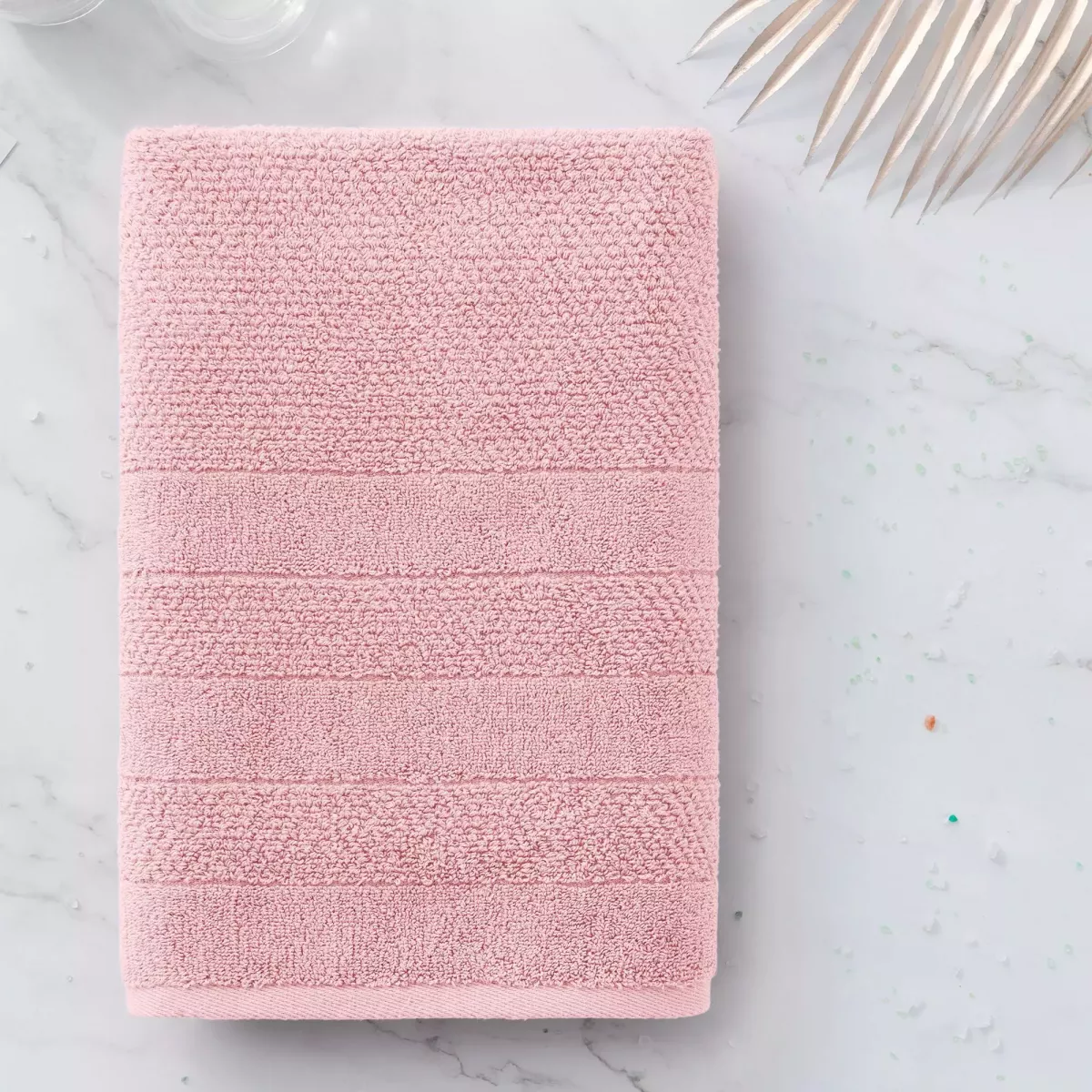 Махровое лицевое полотенце Verossa “Milano” (чайная роза), 50х90