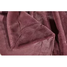 Плед меховой Sofi de Marko “Ричард” (марсала), 210x230