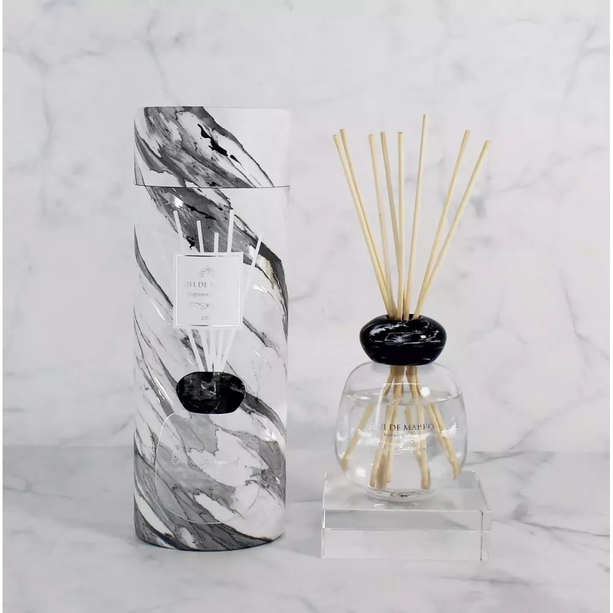 Ароматический диффузор Sofi De Marko "Oud and bergamot", 200 мл