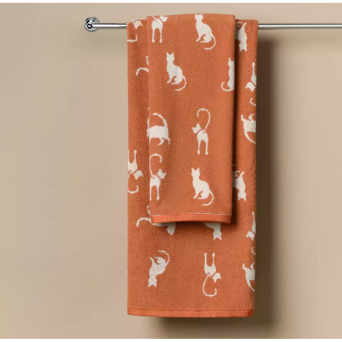 Махровое полотенце Sofi De Marko “Kitty” (горчичное), 50x90