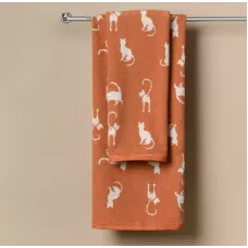 Махровое полотенце Sofi De Marko “Kitty” (горчичное), 50x90