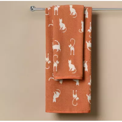 Махровое полотенце Sofi De Marko “Kitty” (горчичное), 50x90