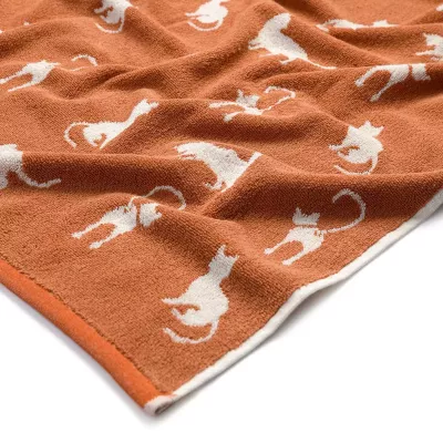 Махровое полотенце Sofi De Marko “Kitty” (горчичное), 50x90