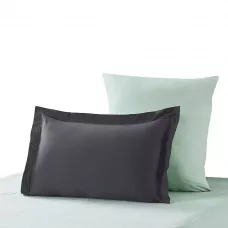 Комплект постельного белья Karteks "Сатин однотонный комбинированный" SK-009, 1.5 спальный