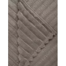 Плед TexRepublic “Вельвет” (бежевый), 200x220