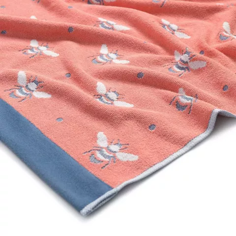 Махровое полотенце Sofi De Marko “Maya” (коралл), 50x90