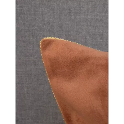 Комплект с одеялом KAZANOV.A “Маки” марсала бежевый (египетский хлопок-велюр), евро