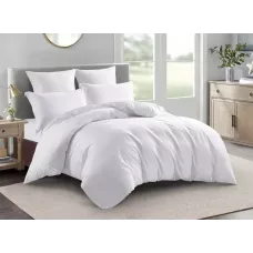 Комплект постельного белья Karteks "Сатин однотонный" SKO-024, двухспальный