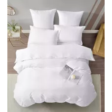 Комплект постельного белья Karteks "Сатин однотонный" SKO-024, двухспальный