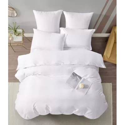 Комплект постельного белья Karteks "Сатин однотонный" SKO-024, двухспальный