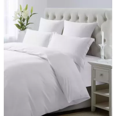 Комплект постельного белья Karteks "Сатин однотонный" SKO-024, двухспальный