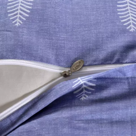 Комплект постельного белья Sofi De Marko “Зоомир” (синий), 1.5 спальный