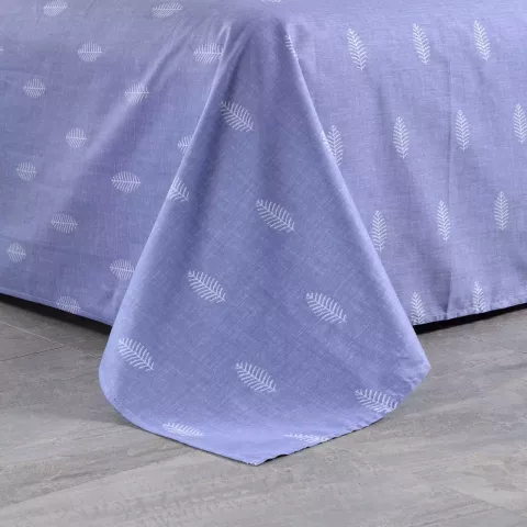 Комплект постельного белья Sofi De Marko “Зоомир” (синий), 1.5 спальный