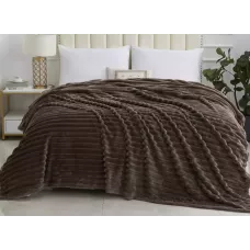 Плед Sofi de Marko “Орнелла” (кофе), 210x230