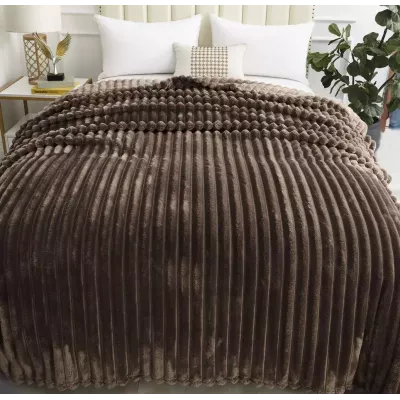 Плед Sofi de Marko “Орнелла” (кофе), 210x230