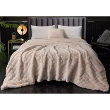 Плед-покрывало Sofi de Marko “Бернард” (крем), 160x220