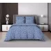 Комплект постельного белья Волшебная ночь "Blow-Blue" (ранфорс), 2 спальный