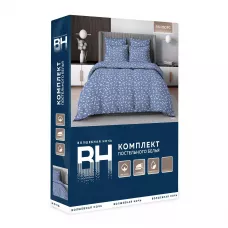 Комплект постельного белья Волшебная ночь "Blow-Blue" (ранфорс), евро