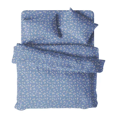 Комплект постельного белья Волшебная ночь "Blow-Blue" (ранфорс), евро