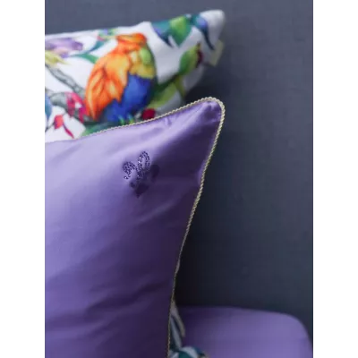 Комплект с одеялами KAZANOV.A "Колибри" аметист жемчуг (тенсель/египетский хлопок), семейный