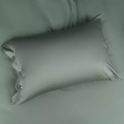 Комплект постельного белья Sofi de Marko "Беллини" (темно-зеленый), евро