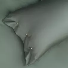 Комплект постельного белья Sofi de Marko "Беллини" (темно-зеленый), евро