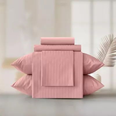 Комплект постельного белья Verossa stripe-sateen “Rouge”, евро