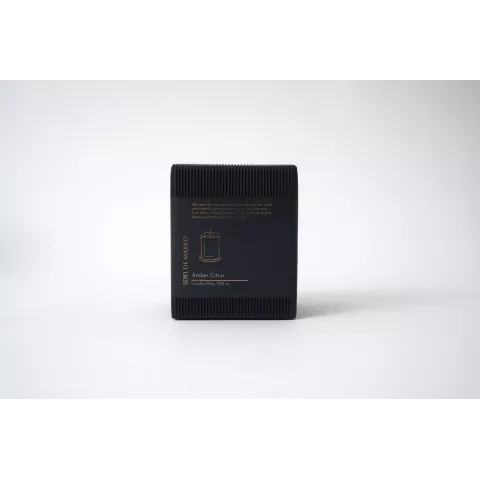 Свеча ароматическая Sofi De Marko "Amber Citrus" (250гр), 1 шт