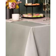 Скатерть Sofi de Marko "Серенити" (светло-серая), 140х180