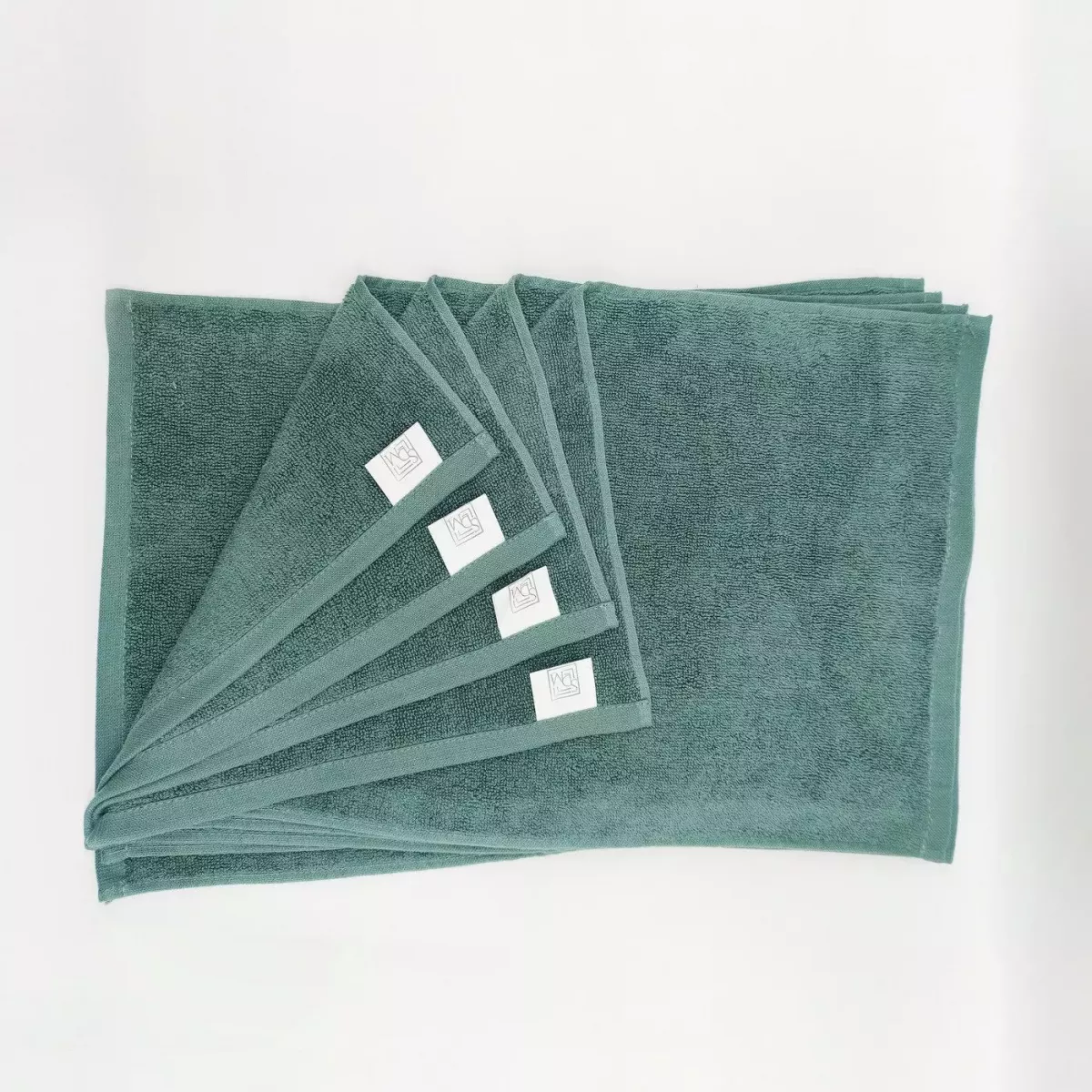 Комплект полотенец Sofi de marko “Дэйзи” (зеленый), 30x50 (5 шт)