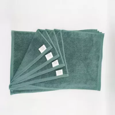 Комплект полотенец Sofi de marko “Дэйзи” (зеленый), 30x50 (5 шт)
