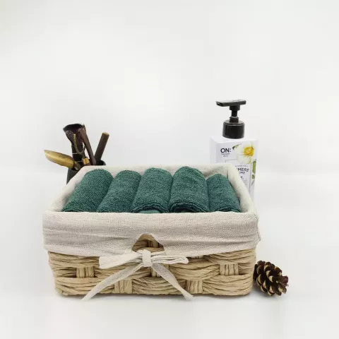 Комплект полотенец Sofi de marko “Дэйзи” (зеленый), 30x50 (5 шт)