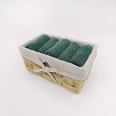 Комплект полотенец Sofi de marko “Дэйзи” (зеленый), 30x50 (5 шт)