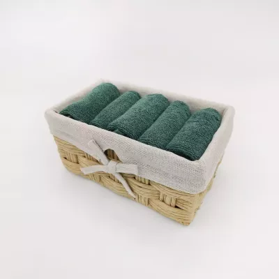 Комплект полотенец Sofi de marko “Дэйзи” (зеленый), 30x50 (5 шт)