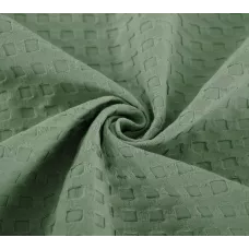 Халат вафельный унисекс "Relax" (оливковый)